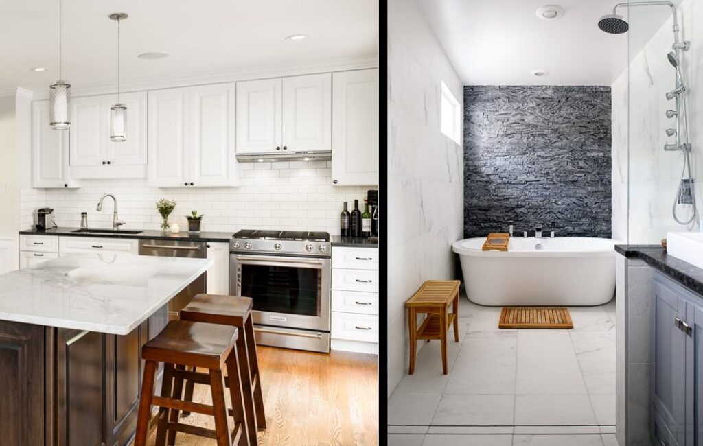 Kitchen and bath