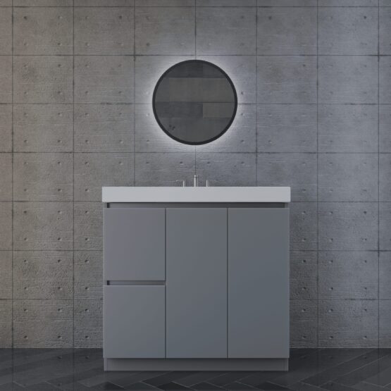 36in Grey w Aluminum