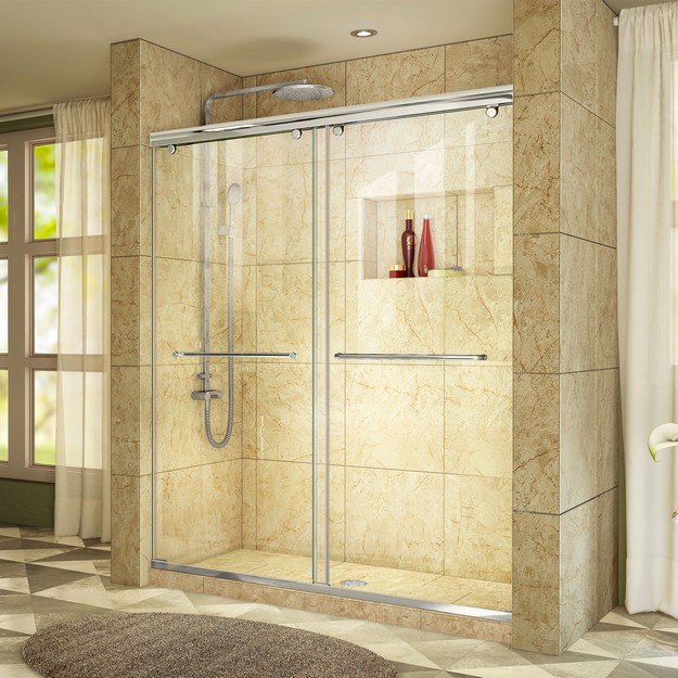 Charisma Shower Door RS39 60 01 Tiled Center Drain E 01.jpg