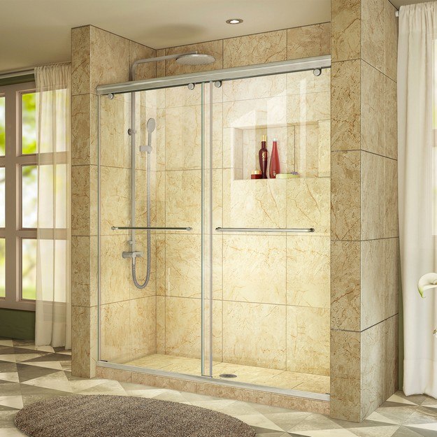 Charisma Shower Door RS39 60 04 Tiled Center Drain E 01.jpg
